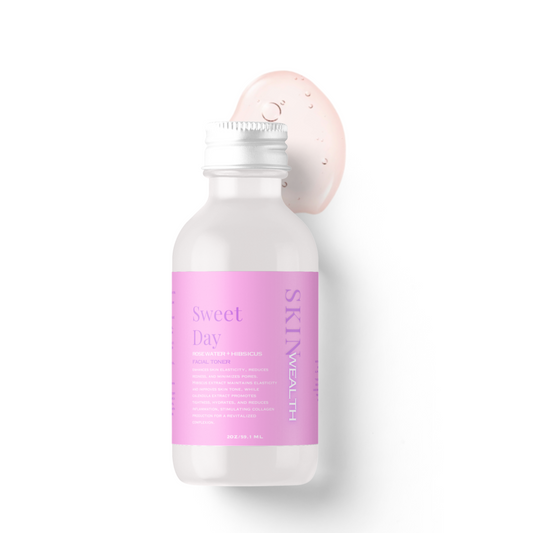 Sweet Day Rose Water + Hibiscus Facial Toner