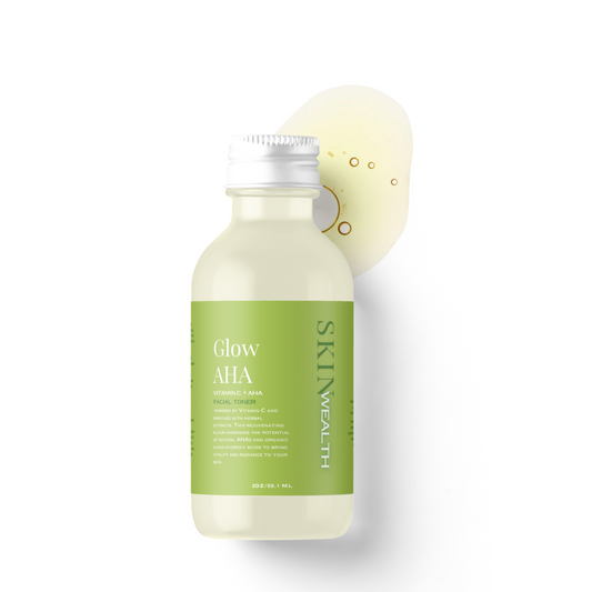 Glow AHA Vitamin C + White Willow Facial Toner